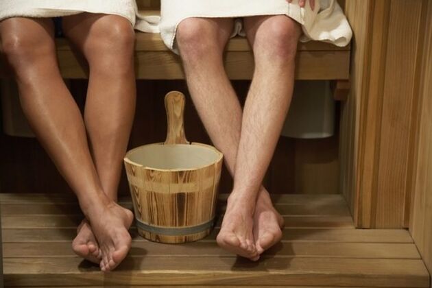 It's easy to catch toenail fungus in public baths